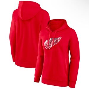 NWT Fanatics Detroit Red Wings Primary Logo Hoodie - Medium